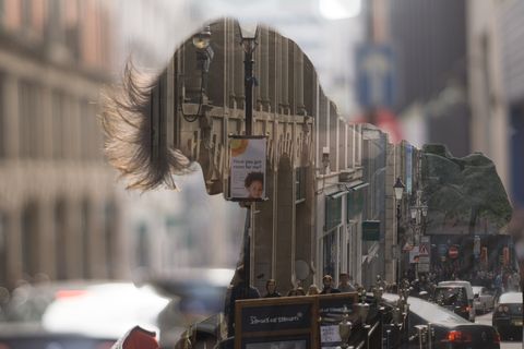 Скулптура на градска улица